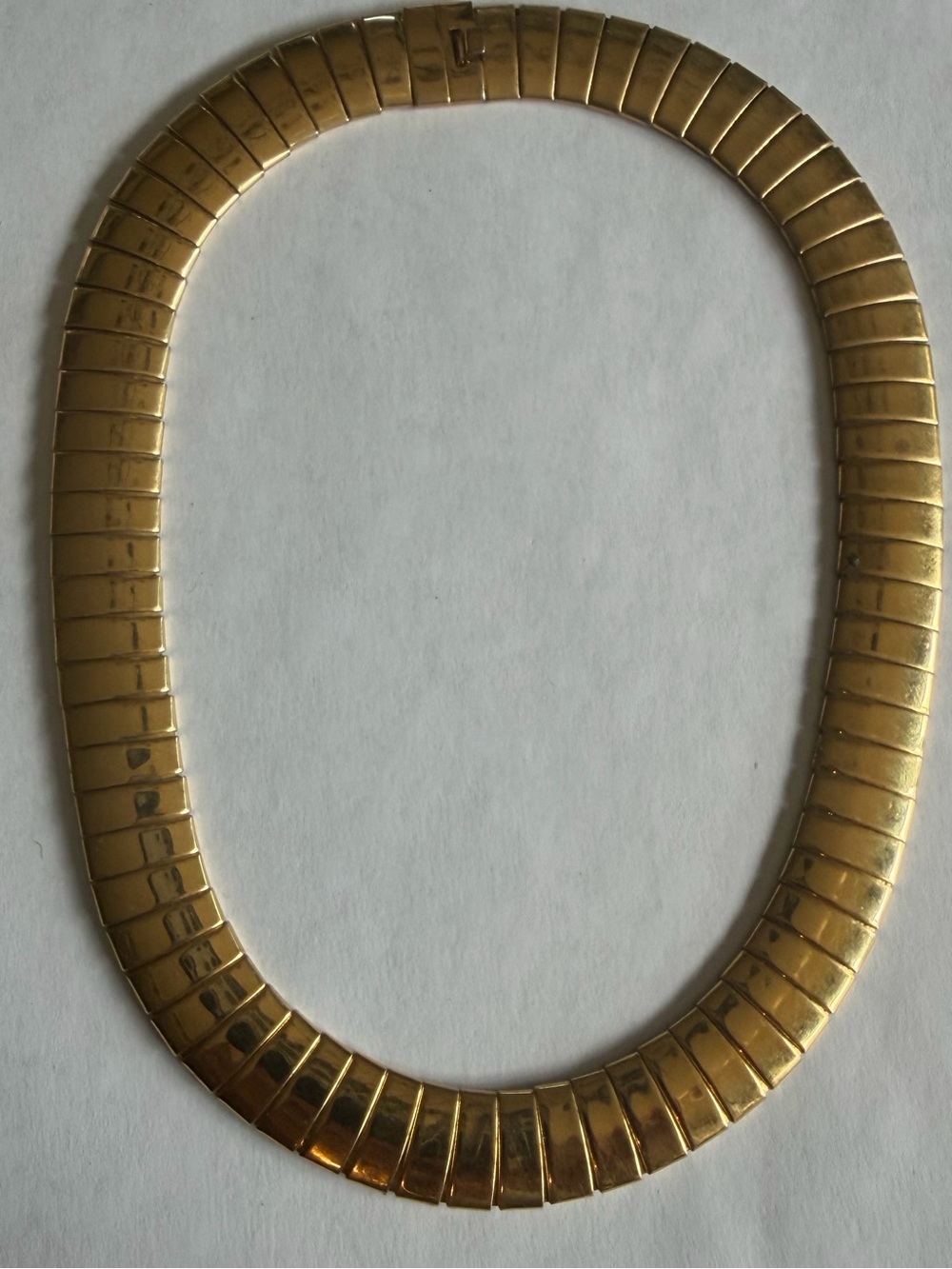 Monet Gold Linked Collar Necklace - Women Jewelry
